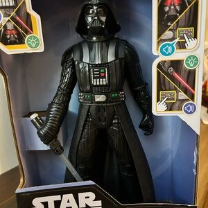 Star Wars Black and Silver Darth Vader Figure